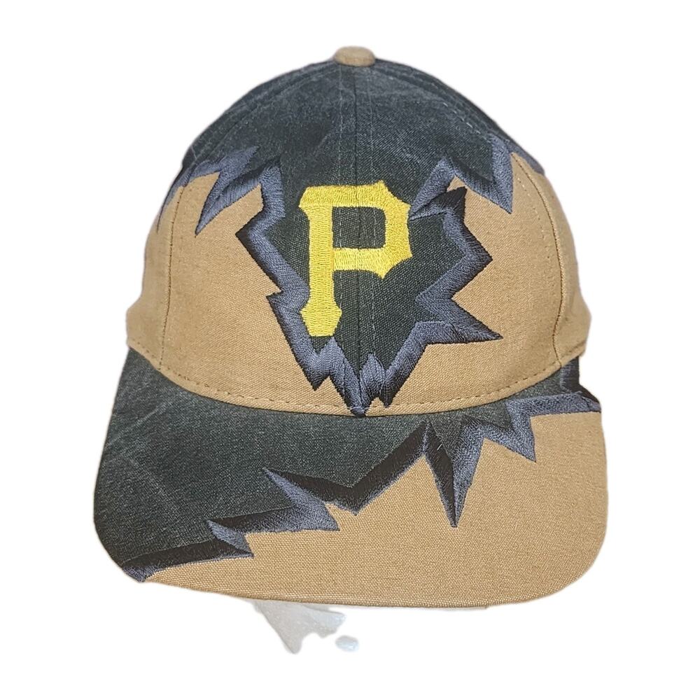 Drew Pearson Pittsburgh Pirates MLB Jagged Edge Strapback Cap